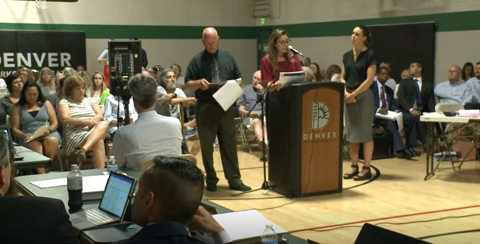 Denver’s Board of Public Health & Environment held a hearing on the Central 70 construction project